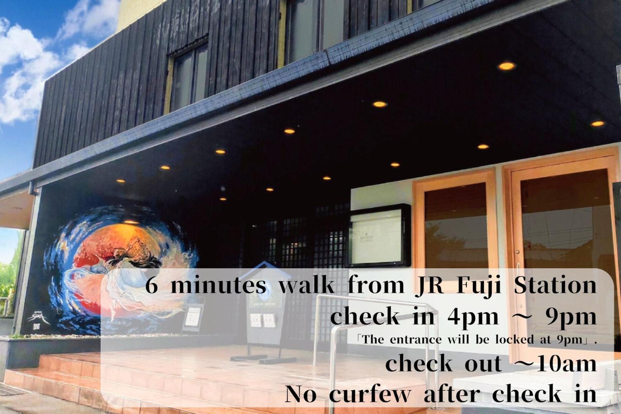 Guesthouse富士と碧 Fudži Exteriér fotografie